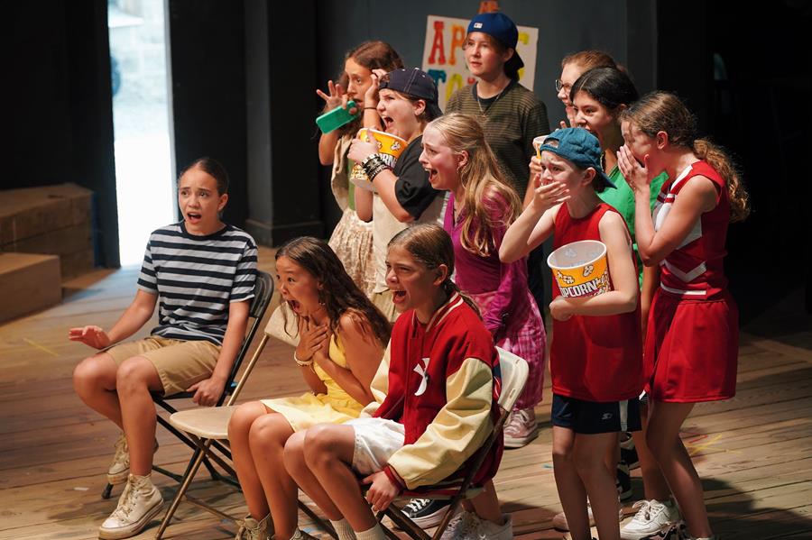 The Senior Cast of "13" performed the hit coming-of-age musical on Friday.