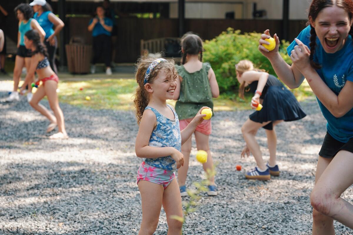 A Dance department water balloon bash!