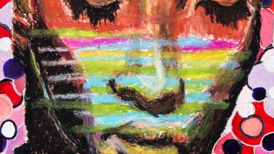 painting of face
