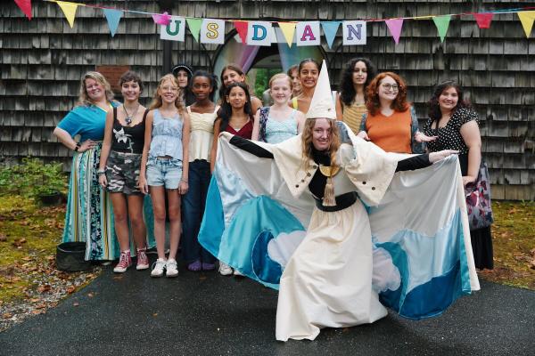 Usdan Summer Camp for the Arts Fashion Design students