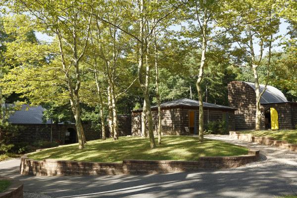 Buildings at camp