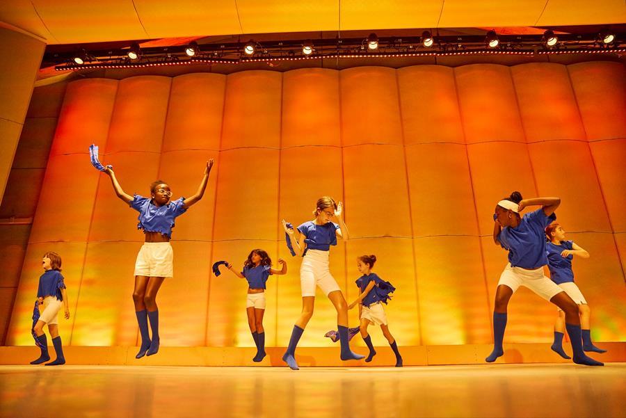 Dancers on stage
