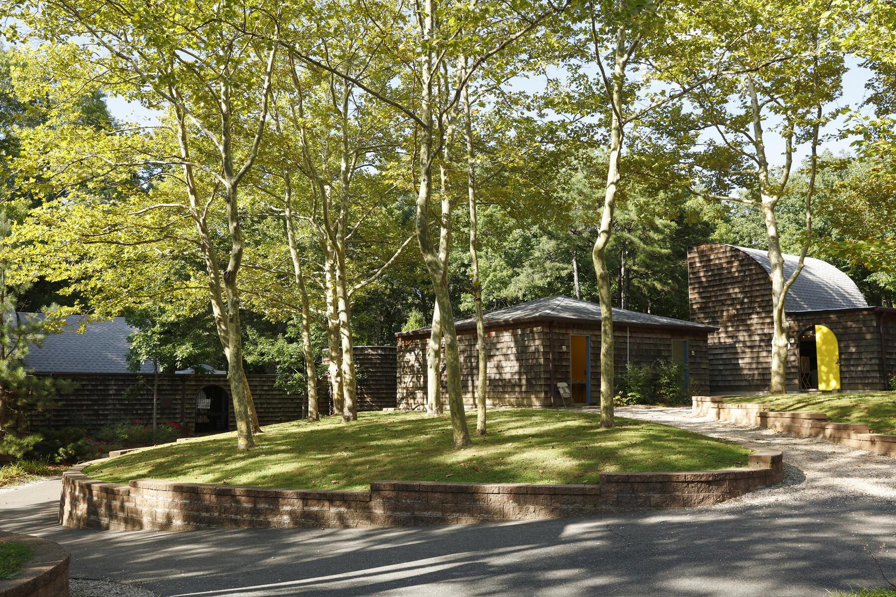Buildings at camp