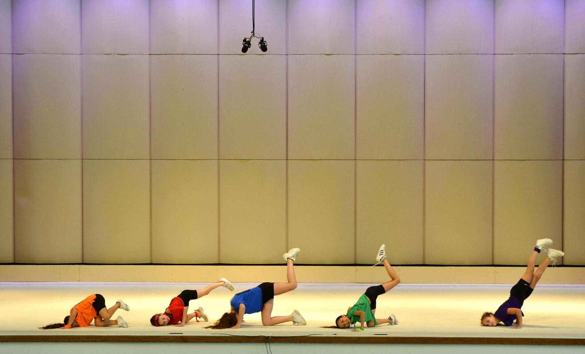 dancers on stage