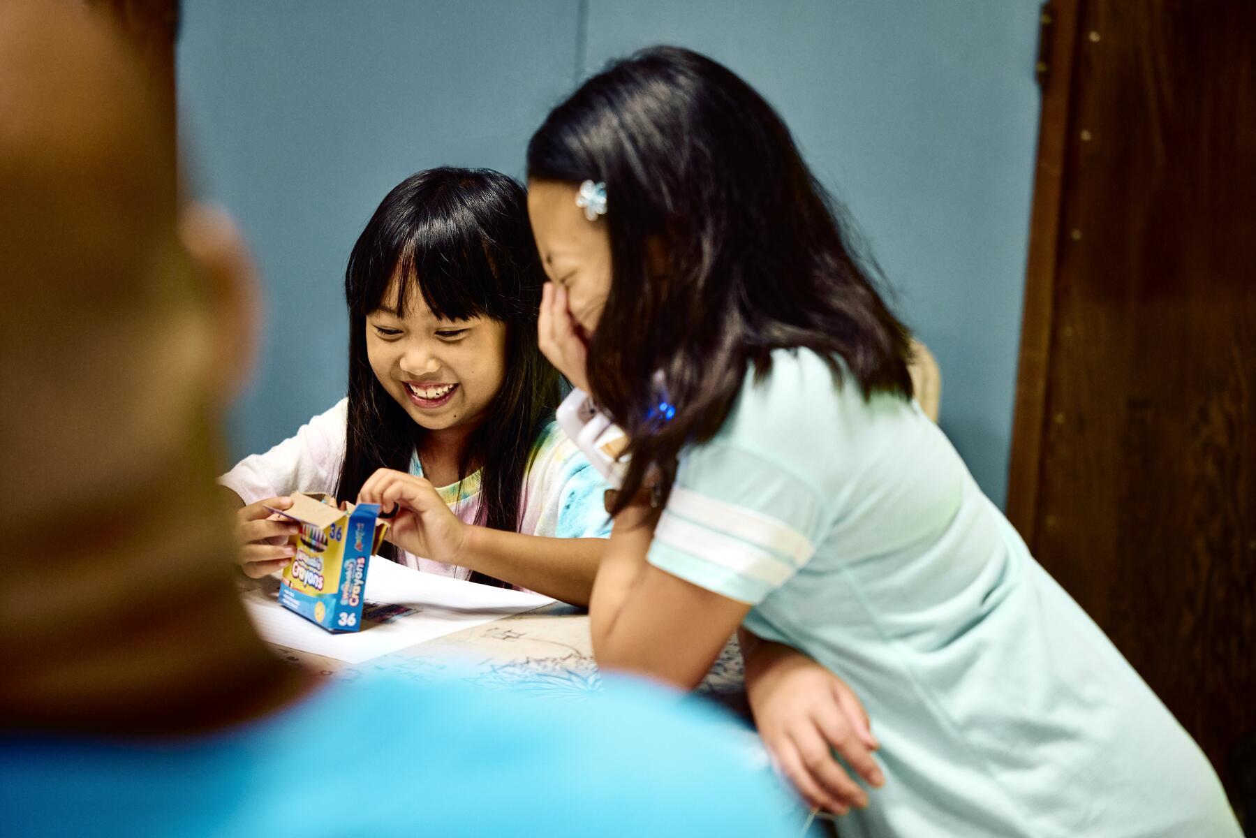 Usdan Summer Camp for the Arts Art Students in the Studio