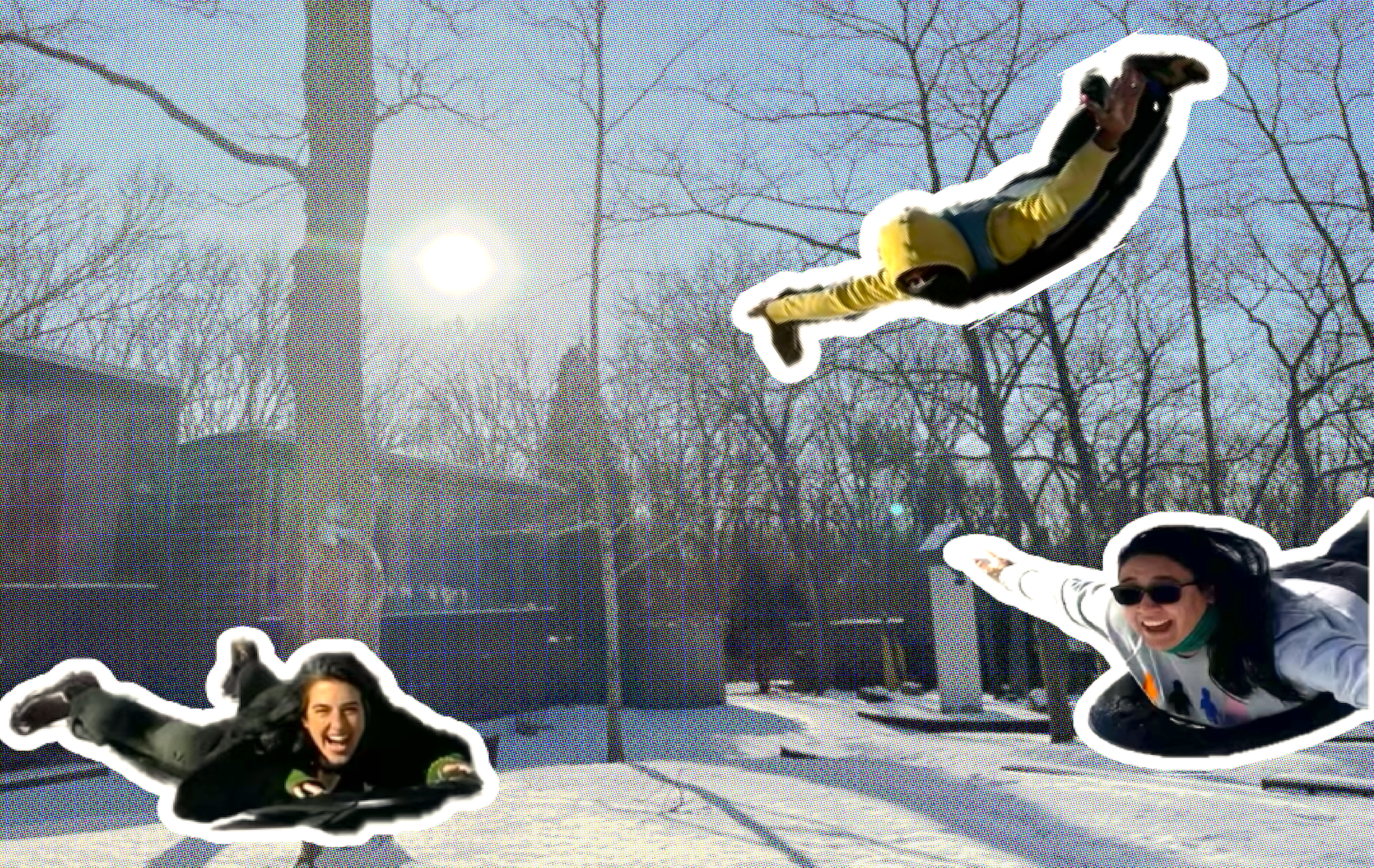 Usdan Summer Camp for the Arts in the snow