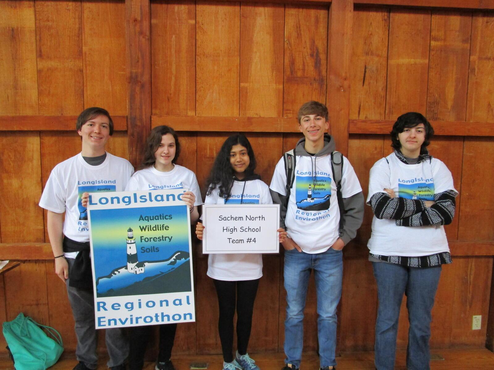 Winners of LI Regional Envirothon