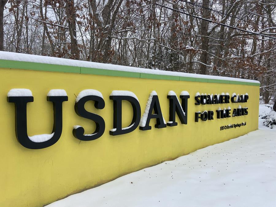 Usdan in the snow
