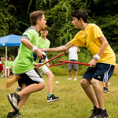 Quidditch Tournaments participants in action