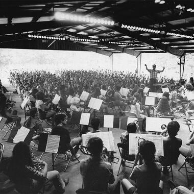 campers perform at Usdan