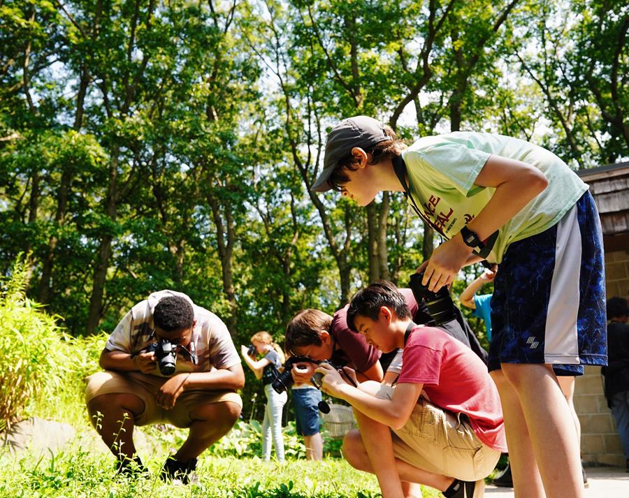 Our Photography students use Usdan's campus as their inspiration for making photographs.